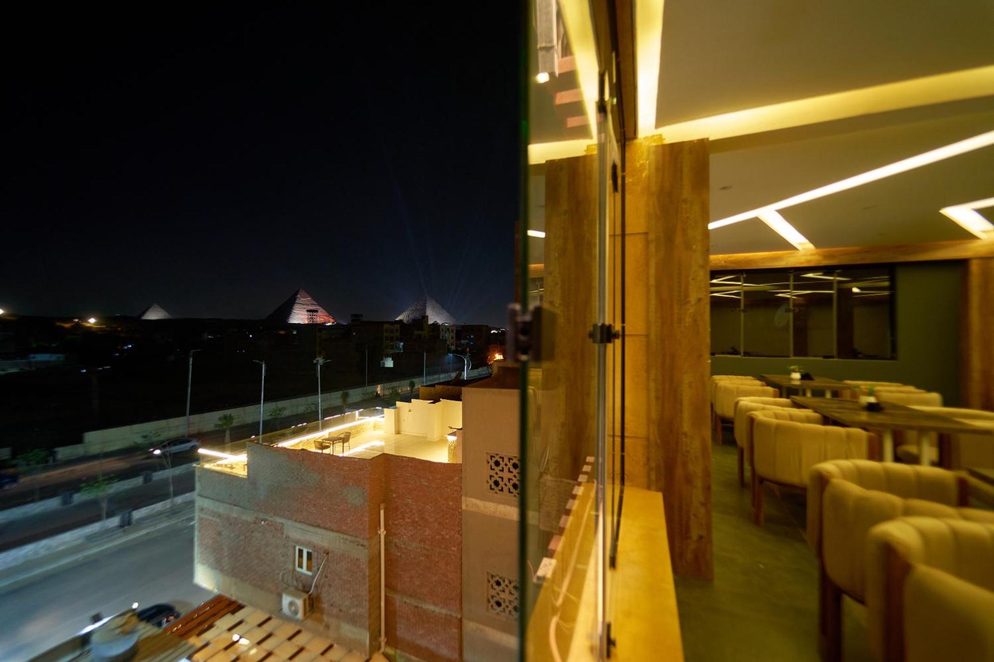 Crown Pyramids View Hotel Giza Exterior foto