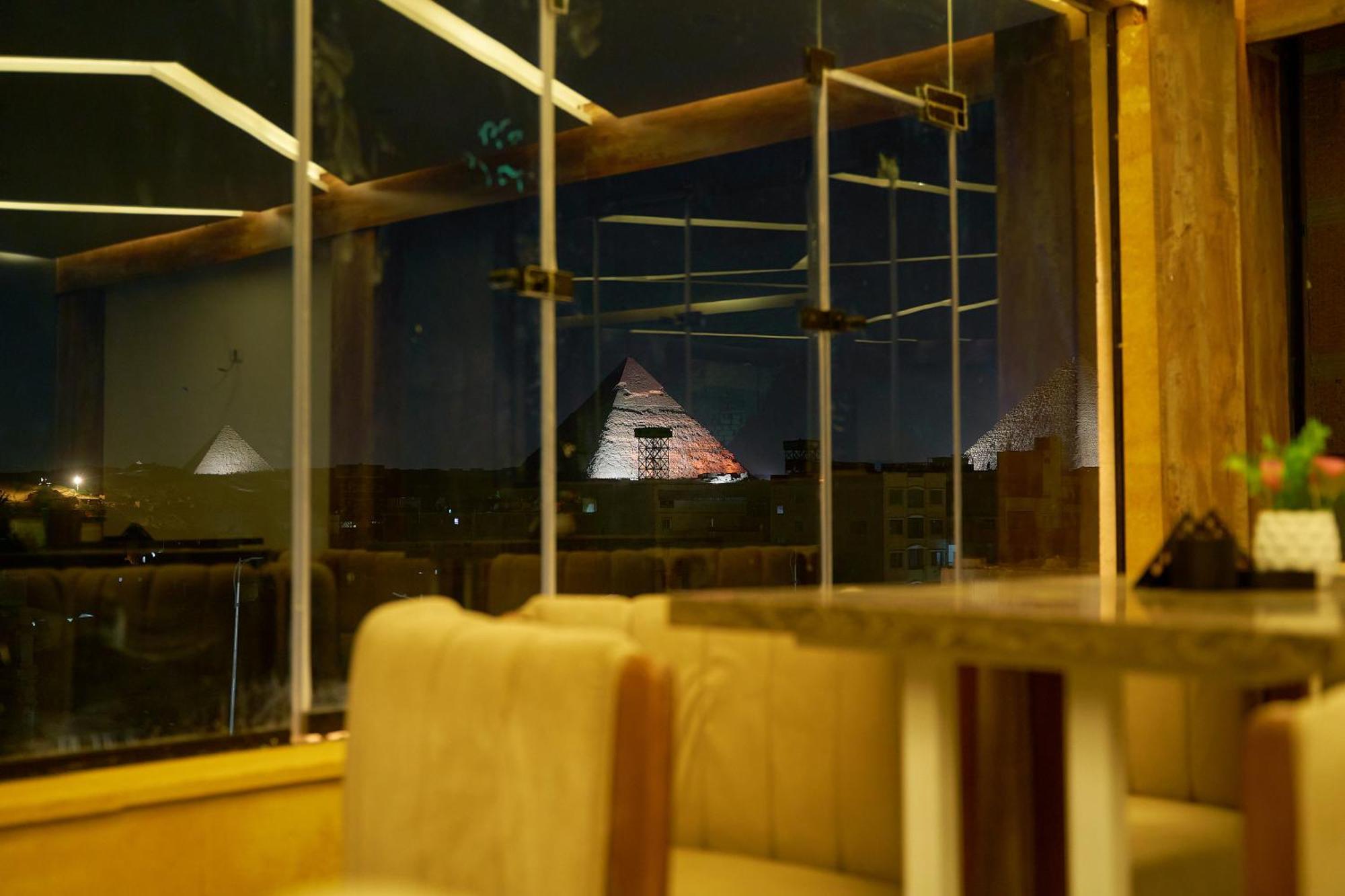 Crown Pyramids View Hotel Giza Exterior foto